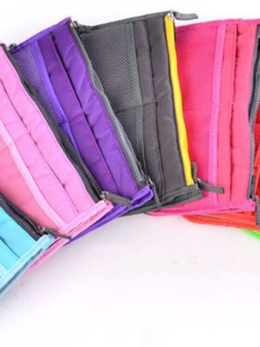 Handbag Organizer Insert/ Divider/Purse Tote Black /Cosmetics & Much More - NWT - Picture 9 of 10